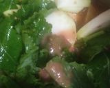 A picture of step 3 of Kashmiri Style Kadam Ganth gobhi ki sabzi.