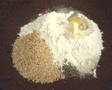 A picture of step 1 of Moroccan Chebakia (Sesame Cookies with Honey) for Ramadan.