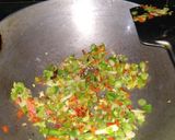 A picture of step 2 of Desi Burger.