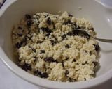 A picture of step 4 of Okara Cookies with Raisins.