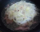 A picture of step 4 of Simple Spring Cabbage & Bacon Soup Pasta.