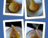 Ladybirds Saffron Pears with White Chocolate Cream . recipe step 4 photo