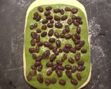 A picture of step 10 of Rolled Matcha Bread with Sweet Potatoes and Adzuki.
