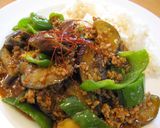A picture of step 6 of My family's Mapo Eggplant.