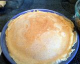 A picture of step 6 of Brasilian pancakes.
