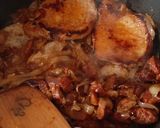 Hagymás füstös karaj recept fázis 3 fotója
