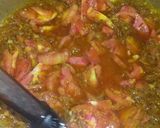 A picture of step 4 of Anday choly ka salan.