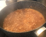 A picture of step 7 of Riz ‘a djeij (Lebanese rice and chicken) رز ع دجاج.