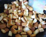 A picture of step 3 of Easy Frying-pan Crispy Bread Crust Rusks.