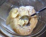 A picture of step 1 of Cocoa Crumble Cookies.