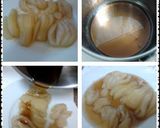 A picture of step 3 of Ladybirds Toffee , Pear , Apple and or Strawberry Pies.