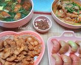 Hình bước làm 5 của món Cơm nhà với món cá hồng kho ngon lạ