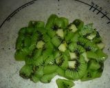 A picture of step 2 of Oil-free Banana Kiwi Cake.