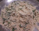 A picture of step 1 of Methi Muthiya.