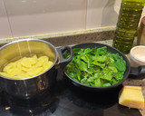 Foto del paso 1 de la receta: Crema de espinacas