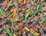 Foto langkah ke 3 dari resep Tumis Buncis wortel Daging.