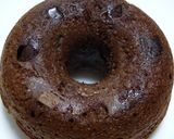 A picture of step 4 of Rich Chocolate Steamed Cake (made with a silicone steamer).