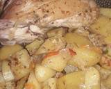 Foto del paso 2 de la receta: Pollo al horno con verduras riquísimo, fácil y económico