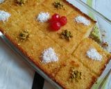 Foto langkah ke 6 dari resep Basbousa - Semolina Cake.