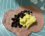 Purple Sweet Potatoes Bread with butter&milk filling recipe step 6 photo