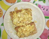 Foto del paso 3 de la receta: Revuelto de claras con jamón de pavo y pan de arroz