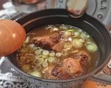 A picture of step 22 of Oxtail Soup Made in a Staub Cocotte.