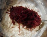 A picture of step 8 of Pretty in Pink ... (Beet Banana Bread).