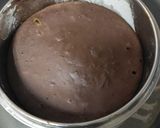 A picture of step 3 of Passion fruit brownie with passion fruit sauce.
