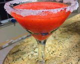 A picture of step 4 of Strawberry Mango Margarita.