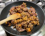 Une image de l'étape 10 de Vermicelles de riz au bœuf mariné gingembre et tomate.