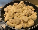 A picture of step 6 of Chicken Strips with Zucchini.