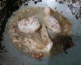 Gambar langkah 3 resipi Ayam bawang putih.