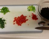 A picture of step 1 of Black Bean Salad.