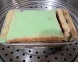 Foto langkah ke 4 dari resep Lapis Roti Tawar Kukus.