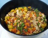 A picture of step 5 of Sweet And Sour Chicken Pie.