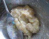 A picture of step 2 of Banana and Okara Cookies for Vegans.