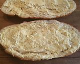 A picture of step 2 of Oval Cheese and Tomato Braai Bread.