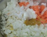 Foto del paso 1 de la receta: Pan de papa y queso relleno de ensalada de pollo🥙🥪🥯