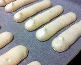A picture of step 6 of Ladyfingers.