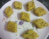 A picture of step 2 of Yam Fritters 👌👌.