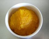 A picture of step 1 of Chocolate Manju with Kabocha Filling.