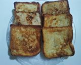 A picture of step 3 of French toast.
