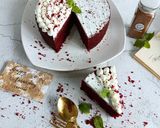 Foto langkah ke 9 dari resep Red Velvet 1 Telur.