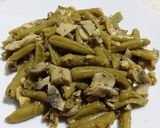 Foto del paso 1 de la receta Judias verdes con champiñones