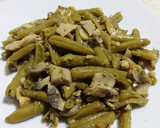Foto del paso 1 de la receta: Judias verdes con champiñones