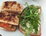 Foto del paso 2 de la receta Hamburguesa de pollo y rúcula