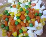咖哩蔬菜蛋沙拉三明治食譜步驟3照片