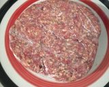 Foto del paso 2 de la receta: Hamburguesa casera de carne roja, avena y chía