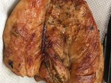 Tasty pan fried chicken breast