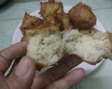 Hình bước làm 4 của món Chuối chiên dừa